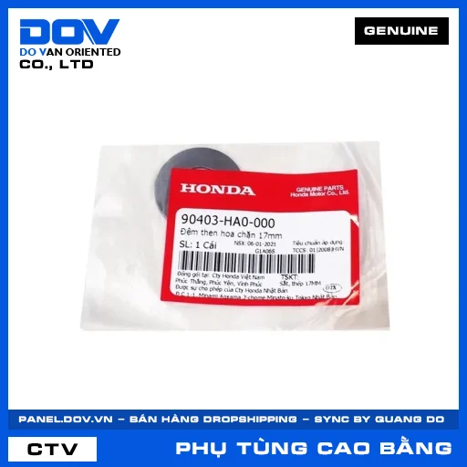 ĐỆM THEN HOA CHẶN 17MM SUPER DREAM, WAVE 100, WAVE ALPHA — 90403HA0000