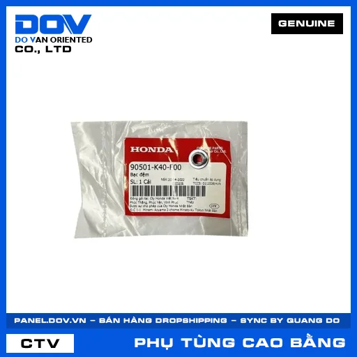 BẠC ĐỆM PCX, PCX 125/150, PCX 160, SH 125/150 — 90501K40F00