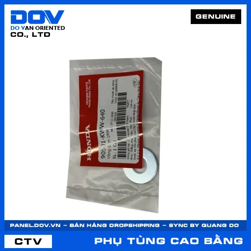 VÒNG ĐỆM 1MM DREAM 110, VISION 110, WAVE RSX 110 — 90501KWW640