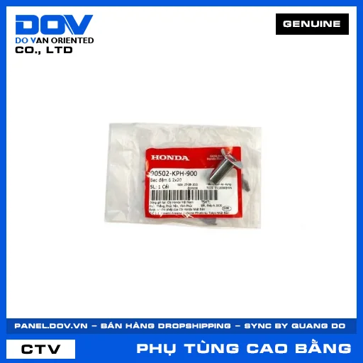 BẠC ĐỆM 6.2X20 BLADE 110, FUTURE 125, FUTURE NEO, WAVE 100 — 90502KPH900