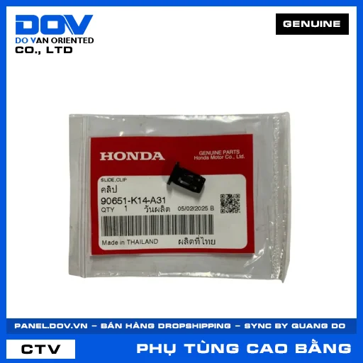 CHỐT TRƯỢT ADV350, CB150R, CB300R, CB350 H'NESS — 90651K14A31