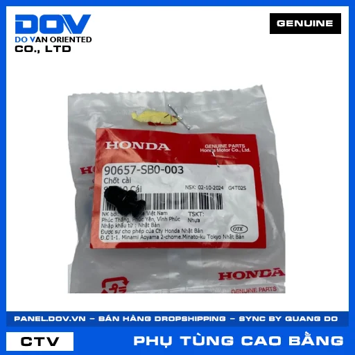 CHỐT CÀI CB250 NIGHTHAWK, GOLDWING, SH MODE — 90657SB0003
