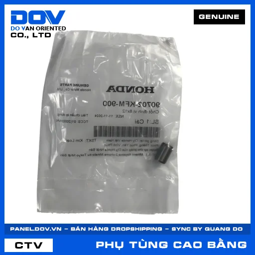 CHỐT ĐỊNH VỊ 8X12 AIR BLADE 110, CB150R, CB300R, CBR150R — 90702KFM900