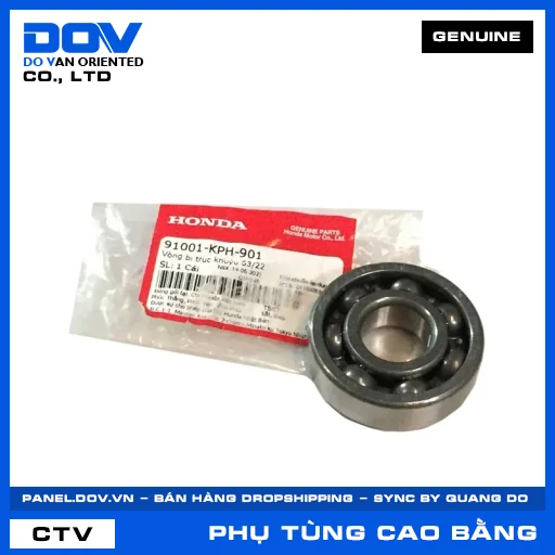 VÒNG BI TRỤC KHUỶU 63/22 BLADE 110, DREAM 110, FUTURE 125, FUTURE NEO — 91001KPH901