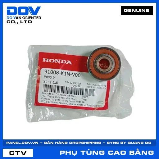 VÒNG BI 6002UU AIR BLADE 125/160, LEAD 125, SH MODE, VISION 110 — 91008K1NV00