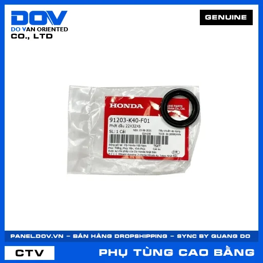 PHỚT DẦU 22X32X6 PCX 160, SH 125/150, SH 125/160 — 91203K40F01