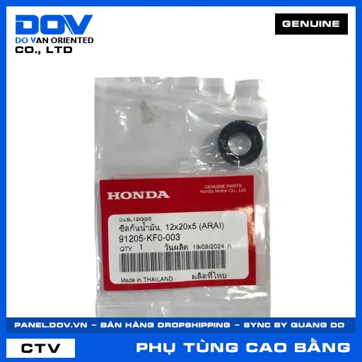 PHỚT DẦU 12X20X5 CB150R, CBR150R, REBEL 1100, WINNER 150 — 91205KF0003