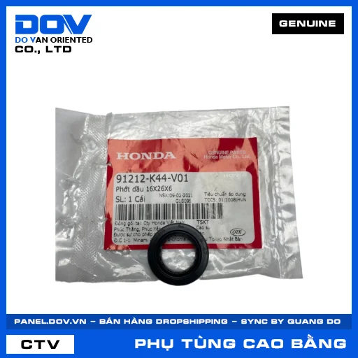 PHỚT DẦU 16X26X6 — 91212K44V01