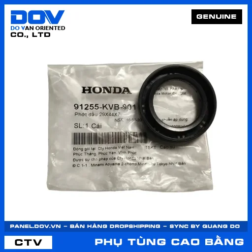 PHỚT DẦU 29X44X7 AIR BLADE 110, VISION 110 — 91255KVB901