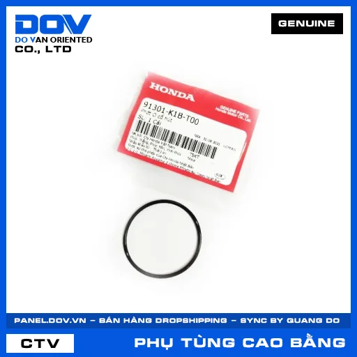 PHỚT O CỔ HÚT BẰNG CAO SU ADV350, SH 350 — 91301K1BT00