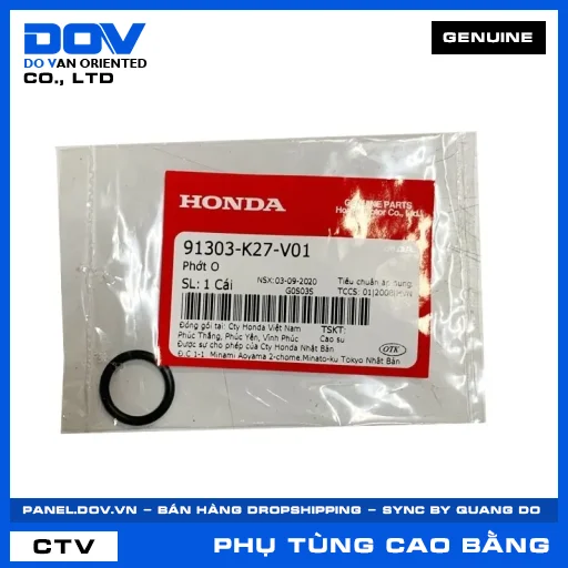 PHỚT O AIR BLADE 125, AIR BLADE 125/150, LEAD 125, PCX — 91303K27V01