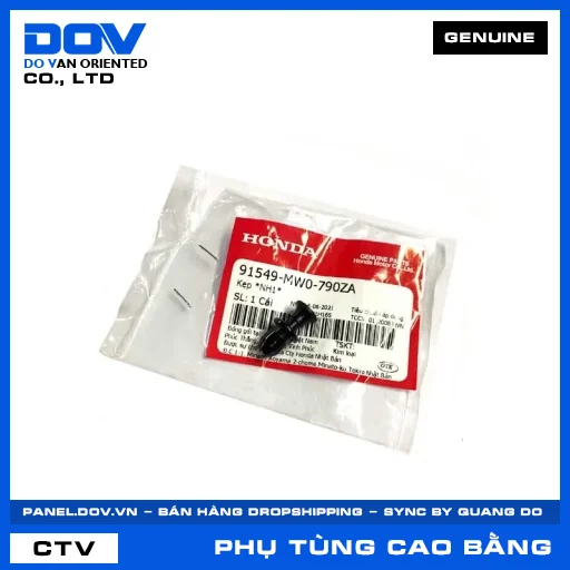 KẸP *NH1* PCX, PCX 125/150, PCX 160 — 91549MW0790ZA