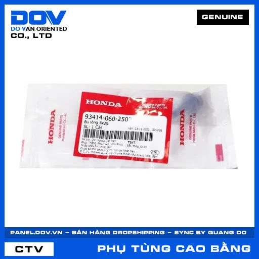 Bu lông 6x25 SH 125/150 — 934140602507