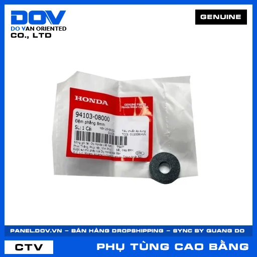 ĐỆM PHẲNG 8MM BLADE 110, CB300R, CB350 H'NESS, CB500F — 9410308000
