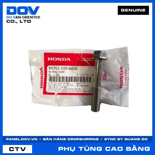 BU LÔNG 10X60 CB250 NIGHTHAWK, SH 125/150 — 957011006000