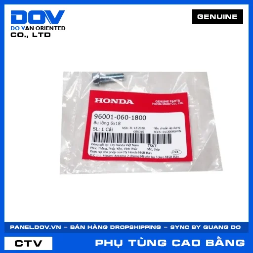 BU LÔNG 6X18 BLADE 110, CB150R, CB250 NIGHTHAWK, CBR150R — 960010601800