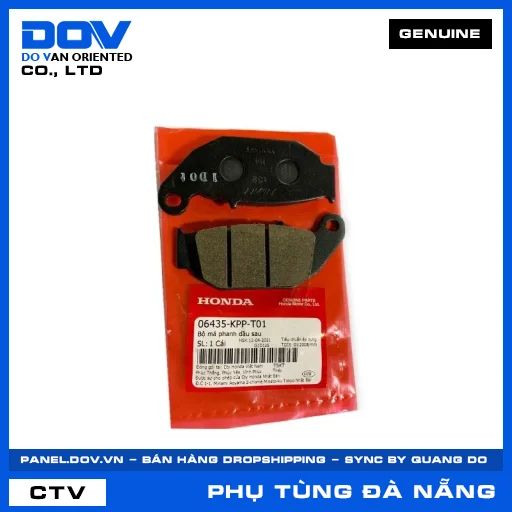 BỘ MÁ PHANH DẦU SAU (bố thắng) WINNER 150 — 06435KPPT01