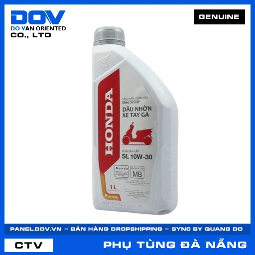 Chai dầu động cơ xe ga SL-MB 10W-30 1L — 082322MBK1LVD