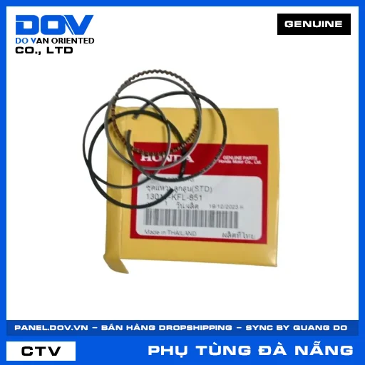 BỘ XÉC MĂNG TIÊU CHUẨN (0.00) SUPER DREAM, WAVE 100, WAVE ALPHA, WAVE RSX 110 — 13011KFL851