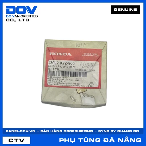 BỘ XÉC MĂNG CỐT 3 (0.75) FUTURE 125, MSX 125, SUPER CUB C125 — 13042KYZ900