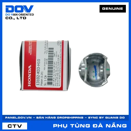 PISTON (0.25) WAVE RSX 110 — 13102K03H10