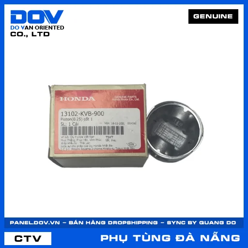 Piston(0.25) cốt 1 AIR BLADE 110, CLICK 110 — 13102KVB900