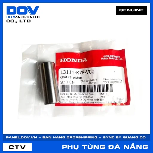 CHỐT CÀI PISTON PCX, PCX 125/150, SH 125/150 — 13111K78V00