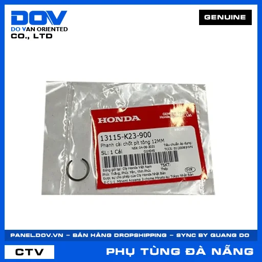 PHANH CÀI CHỐT PÍT TÔNG 12MM VISION 110 — 13115K23900