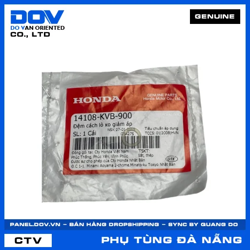 ĐỆM CÁCH LÒ XO GIẢM ÁP AIR BLADE 110, CLICK 110 — 14108KVB900