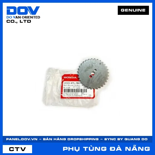 BÁNH RĂNG CAM (32 RĂNG) SUPER DREAM, WAVE 100, WAVE ALPHA — 14321KTL780