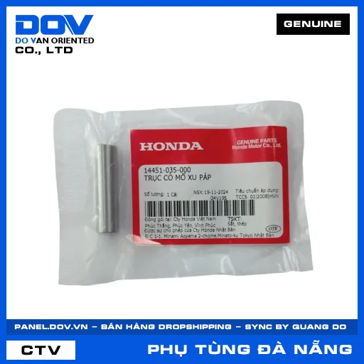 TRỤC CÒ MỔ XU PÁP SUPER DREAM, WAVE 100, WAVE ALPHA — 14451035000