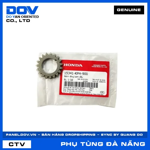 BÁNH RĂNG BƠM DẦU FUTURE 125, FUTURE NEO, MSX 125, SUPER CUB C125 — 15341KPH900