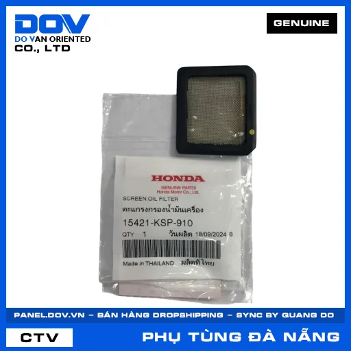 LƯỚI LỌC DẦU (lọc nhớt) CB150R, CB350 H'NESS, CBR150R, MSX 125 — 15421KSP910