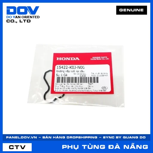 GIOĂNG NẮP LƯỚI LỌC DẦU (lọc nhớt) VISION 110 — 15422K0JN00