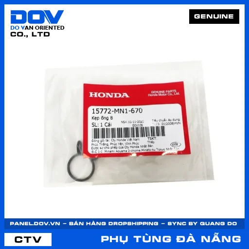 KẸP ỐNG B CB150R, CB300R, CBR150R, WINNER 150 — 15772MN1670