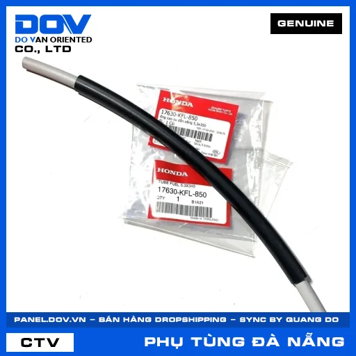 ống cao su dẫn xăng 5,3x350 — 17630KFL850