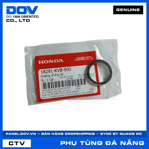 GIOĂNG CỔ ỐNG XẢ (pô) CLICK 110, LEAD 110, PCX, VISION 110 — 18291KVB900