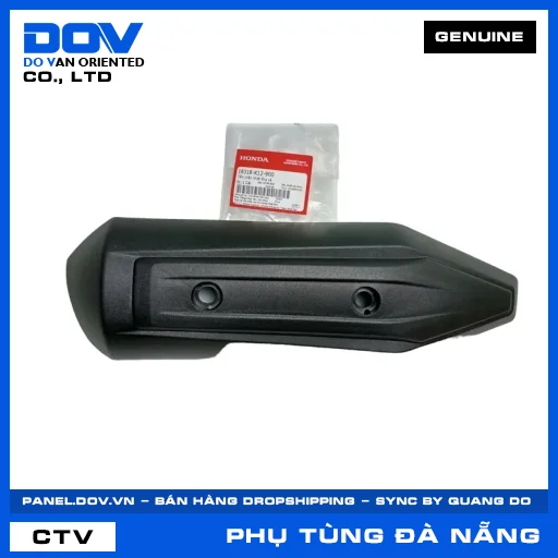 TẤM CHẮN NHIỆT ỐNG XẢ (pô) LEAD 125 — 18318K12900