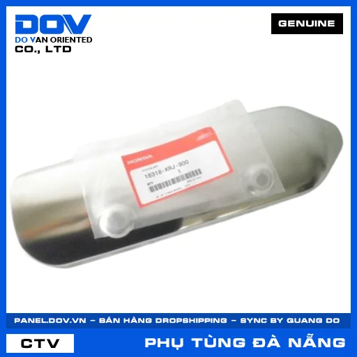 TẤM CÁCH NHIỆT ỐNG XẢ (pô) SH 125/150 — 18318KRJ900