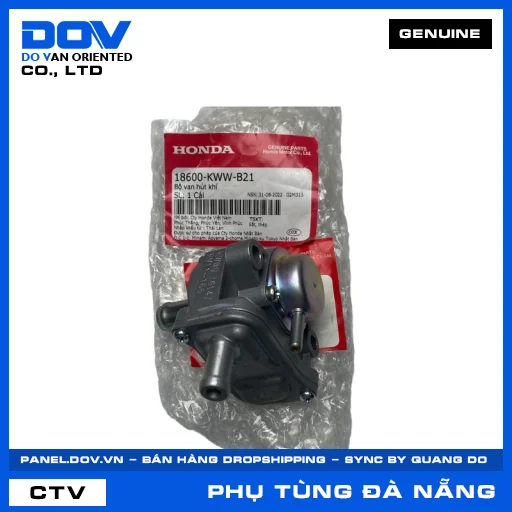 Bộ van hút khí BLADE 110, WAVE ALPHA 110, WAVE RSX 110 — 18600KWWB21