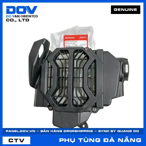 NẮP ỐP KÉT TẢN NHIỆT AIR BLADE 110 — 19151KVGA01