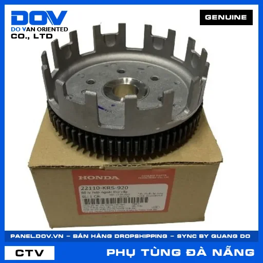 Bộ ly hợp ngoài thứ cấp (côn) SUPER DREAM, WAVE 100, WAVE ALPHA — 22110KRS920