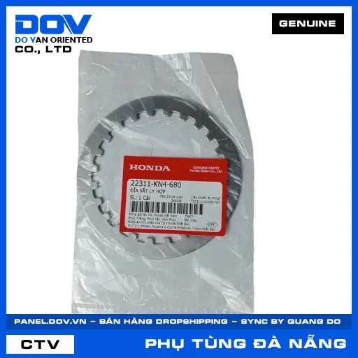 ĐĨA SẮT LY HỢP (côn) SUPER DREAM, WAVE 100, WAVE ALPHA — 22311KN4680