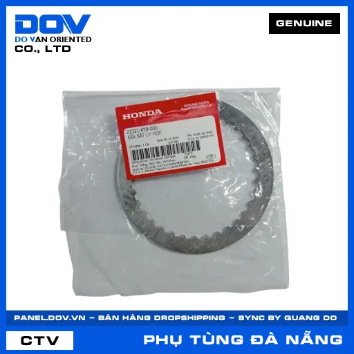 ĐĨA SẮT LY HỢP (côn) CB250 NIGHTHAWK, FUTURE 125, FUTURE NEO, MSX 125 — 22321KE8000