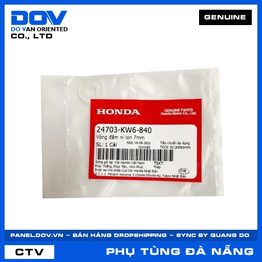 VÒNG ĐỆM NI LON 7MM WINNER 150, WINNER R, WINNER X — 24703KW6840