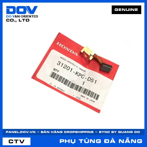 CHỔI THAN A MÔ TƠ ĐỀ — 31201KPCD51