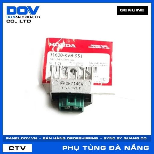 TIẾT CHẾ CHỈNH LƯU AIR BLADE 110, CLICK 110 — 31600KVB951