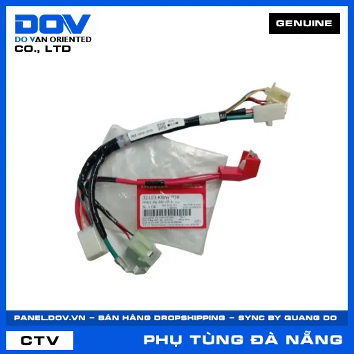 NHÁNH DÂY ĐIỆN NỐI ẮC QUY (bình điện) WAVE RSX 110 — 32103KWWB20