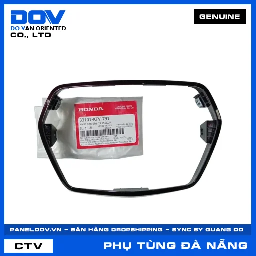 VÀNH ĐÈN PHA *R150CU* (niềng) SUPER DREAM — 33101KFV791