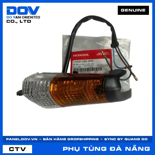 BỘ ĐÈN XI NHAN TRƯỚC PHẢI (đèn báo rẽ) — 33400GBGB40